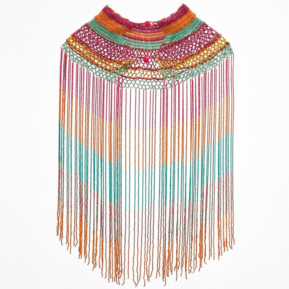 Zara Beaded Crochet Top NWT - Picture 4 of 4
